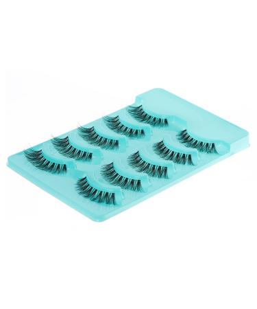 Kenzie Beauty Multipack Demi Wispies False Lashes - 10 Pairs, Clear Thin Band, Eyelash Pack 120 - Buy Online on GoSupps.com