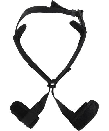 Strong Support Dog Leg Brace Elastic Polyester Promote Recovery Black Dog Knee Brace for Injured Dogs (S) - Buy Online on GoSupps.com