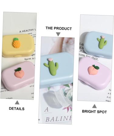 Partykindom 8-Piece Colored Contact Lens Cleaning Kit - Storage Case & Holder Set - Buy Online on GoSupps.com