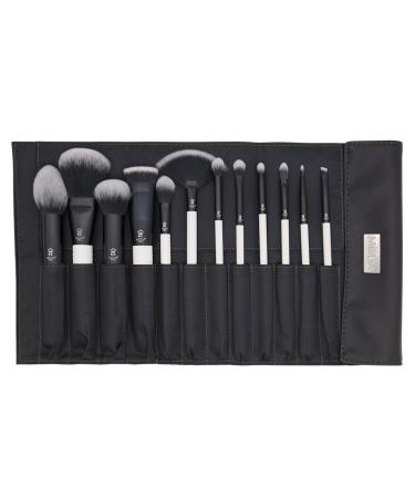 MODA Pro Full Face 13PC Makeup Brush Set - White | Travel Pouch Included | Perfect for Flawless Makeup Application - Buy Online on GoSupps.com
