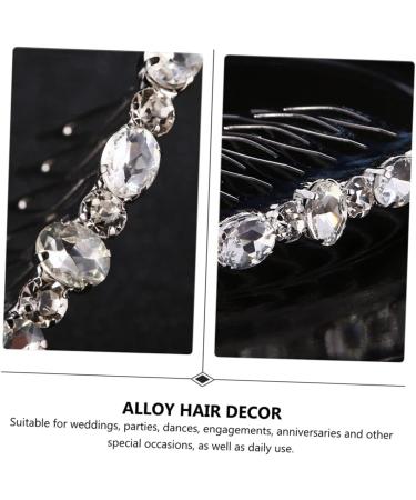 Mikinona 1 PC Hair Comb Handmade Hair Decor Exquisite Headwear Alloy Hair Decor Fashion Hairpin Hair Accessory - Buy Online on GoSupps.com