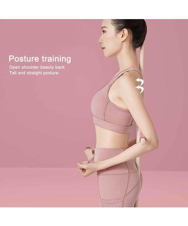 Yoga Sticks for Posture Correction and Stretching - Wooden Exercise Stick for Open Shoulders and Back - 19.7in - Men and Women - Buy Online on GoSupps.com