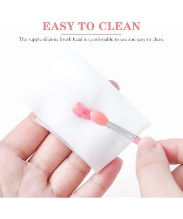 FOMIYES 2 Sets Lip Stick Dust Cover Cosmetics Lipstick Applicator Makeup Applicator Mask Applicator Brush Silicone Lip Covers Lady Tools to Sleep Miss Silicone Brush Silica Gel - Buy Online on GoSupps.com