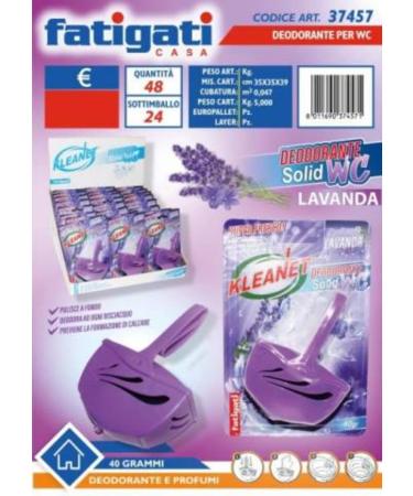 FATIGATI SRL Toilet deodorant 40g lavender 37457 as pictured