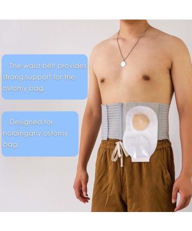 Adjustable Abdominal Medical Ostomy Belt | Universal Stoma Support for Ileostomy & Colostomy - Portable Protection for Ostomy Bags - Buy Online on GoSupps.com