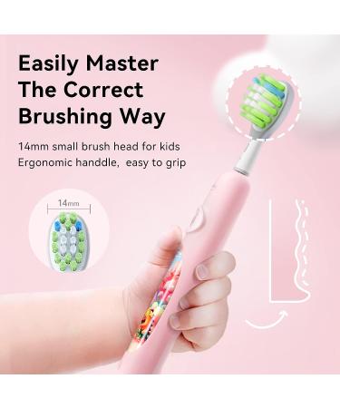 uSmile Kids Electric Toothbrush | Rechargeable Type-C | Soft Bristles | Dinosaur Pattern | 2-Minute Timer | Easy-Grip Silicone Handle | 6 Months Battery Life | Ages 3+ | Green - Buy Online on GoSupps.com