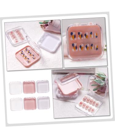 FOMIYES 12 Pcs Armor Storage Box Press on Nail Packaging Press on Nail Container Nail Storage Nail Tape Nail Holder Lash Accessories Nail Organizer Nail Accessory Abs Modeling Jewelry Box - Buy Online on GoSupps.com