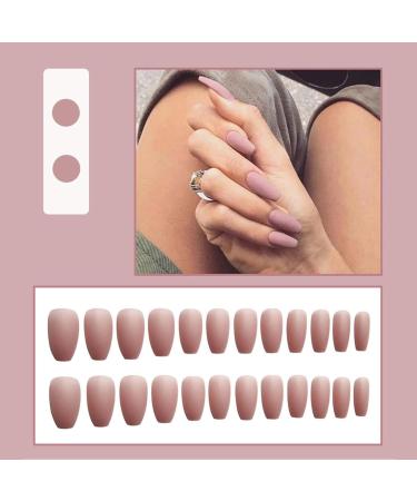 #3 3 Boxes Of Each 24 Pieces Semi Cured Gel Nail Strips Works With Any Nail Lamps Salon Quality Long Lasting Easy To Apply (Pink One Size) 1 count (Pack of 1) Pink - Buy Online on GoSupps.com