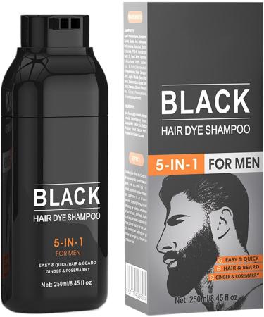  Mlllokfki Natural Color Shampoo Dye Covers Gray Hair Plant-Based Shampoo Easy to Apply for Men and Women - Buy Online on GoSupps.com