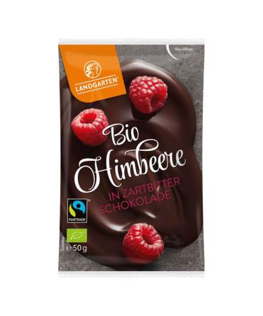 Landgarten Landgarten - Organic FT Sweet Chocolate Raspberry - 50 g - Pack of 10