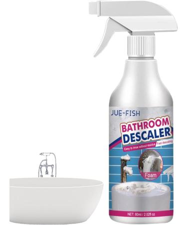 2 Pcs Bathroom Descaler Cleaner | 60ML Bathroom Stains Remover | Multi-Purpose Descaler for Household Items Shower Door Cleaner Soap Scum Remover for Shower Sink Cleaner Dobooo - Buy Online on GoSupps.com