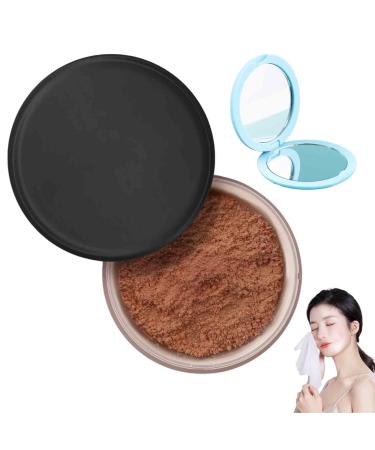 Allaura Beauty Blurring Powder Allaura Beauty Pink Setting Powder Blurring Setting Powder by Allaura Blurring Setting Powder for All Skin Tones (Dark/Deep)