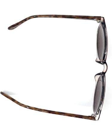 Drama Bifocal Reading Sunglasses for Men & Women - Round Style Dark Brown/Tortoise Amber +3.00 Strength - Stylish UV Protection - Buy Online on GoSupps.com
