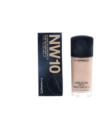 MAC Studio Fix Fluid Foundation SPF 15 NW10 - Lightweight and Long-Lasting Coverage - Buy Online on GoSupps.com