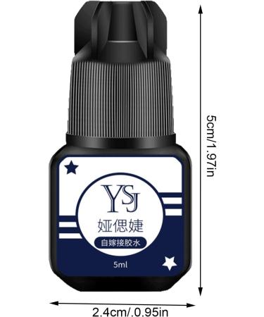 Eyelash Adhesive Glue 5ml Strong Hold Lash Bond Mild Waterproof Eyelash Glue for Lash Clusters Long Lasting False Eyelash Bond Fast Drying Waterproof Lash Glue for Lash Extension Pochy 5 Ml - Buy Online on GoSupps.com