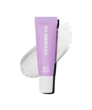 Crème Co. 3 in 1 Nourishing Lip Balm, Hyaluronic Acid, Moisturizing and Barrier Repairing, Lip Care for All Lip Types, Tinted Lip Balm, Protects and Renews, Vegan