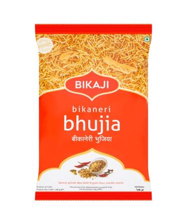 Bikaji Bhujia – Lot of 2 boxes of spicy beans and flour savory snacks 180 g
