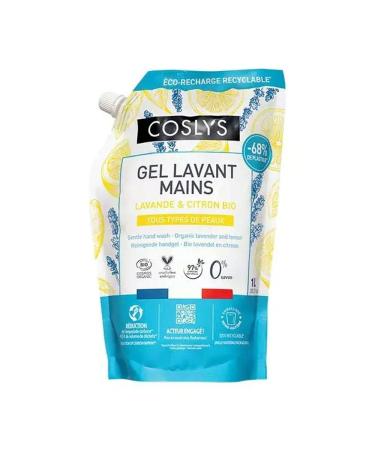 Coslys Coslys Organic Lavender Lemon Hand Wash Gel Eco-refill 1L