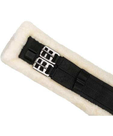 Equinate Winslow Short Girth | Synthetic Lambskin Belly Girth 30-80cm Perfect for Equestrians Worldwide - Buy Online on GoSupps.com
