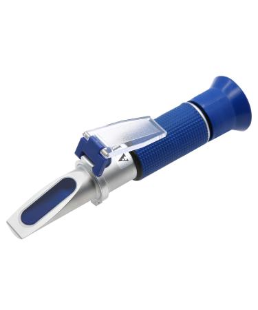 AMTAST Salinity Refractometer Automatic Temperature Compensation Handheld Salt Water Tester ATC Hydrometer 0-100ppt & 1.000-1.070 Specific Gravity for Aquarium Fish Made of Copper Not Cheap Aluminum Salinity Refractometer-01 - Buy Online on GoSupps.com