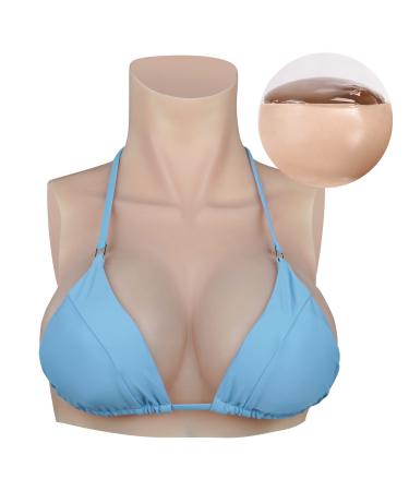 Minaky silicone breast shapes lifelike false breasts breast prostheses crossdressers cosplay transgender prosthesis mastectomy fake breasts silicone d cup yellow silicone d cup yellow