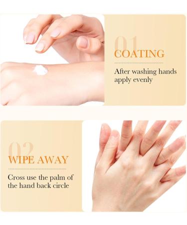 Hand Cream for Dry Cracked Hands | Hydrating Brightening n C Hand Cream | Hand Moisturizing Skin Care Cream | Non-greasy Travel Care Hand Lotion for Dry Cracked Hands - Buy Online on GoSupps.com