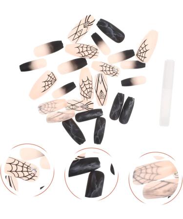 minkissy 3 Sets Halloween Fake Nails 4th of July Nails Press on Nail Decoration Nail Art Decoration Fake Nails French DIY Manicure Supply Artificial Nail Manicure False Nail Ghost Decor Abs - Buy Online on GoSupps.com