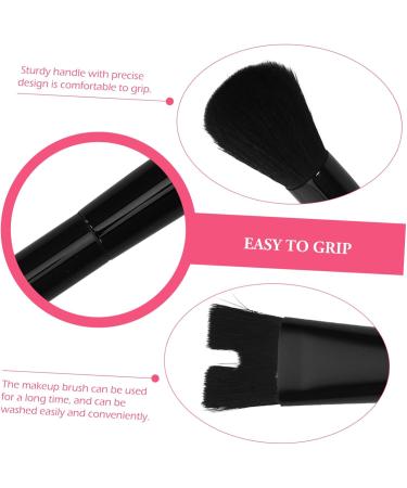 PLAFOPE powder brush Foundation Brush Loose Powder Brush highlighter brush face brush Highlight/brighten brush Double Ended Makeup Brush contour brush highlight brush - Buy Online on GoSupps.com
