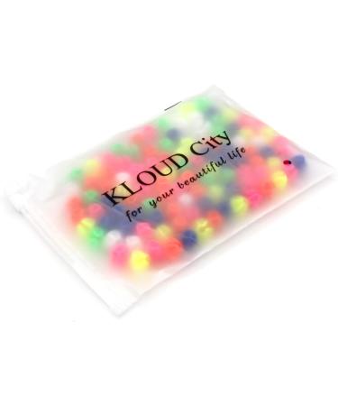 KLOUD City Assorted Colors Bike Bicycle Wheel Spokes Plastic Clip Bead 105pcs Round Bead - Buy Online on GoSupps.com