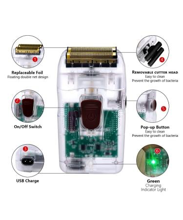 Best Hair Clippers for Men - Rechargeable Electric Beard Trimmer & High Carbon Steel Blade - Fast Charging Barber Set for Home Use - Buy Online on GoSupps.com