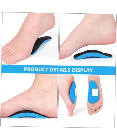 GLEAVI 6 Pairs Palm Sole Pad Arch Cushions - Ultimate Arch Support Inserts for Plantar Fasciitis Relief | Comfortable Shoe Insoles for Men - Buy Online on GoSupps.com