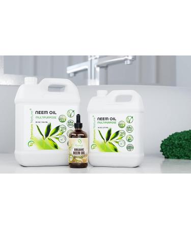 Pure Neem Oil 16 oz Spray for Indoor & Outdoor Plants, Skin, and Hair - Cold Pressed, Unrefined, Organic Neem Cake - Buy Online on GoSupps.com