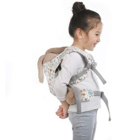 GAGAKU Doll Carrier - Baby Front & Back Cotton Carrier for Children | Green Flowers Design - Buy Online on GoSupps.com