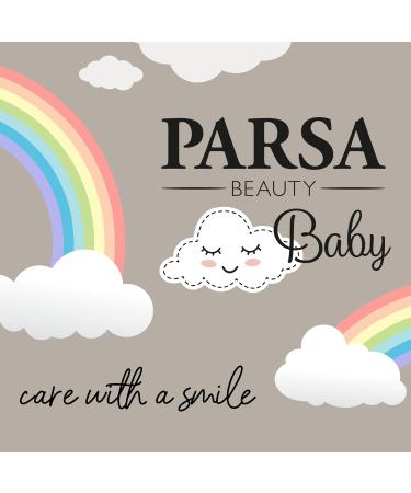 PARSA Beauty Baby Nail Scissors (Pink) - Nail Scissors for Fingernails and Toenails - Precise and Gentle Cutting of Delicate Baby Nails - Nail Scissors - Fingernail Scissors - Buy Online on GoSupps.com