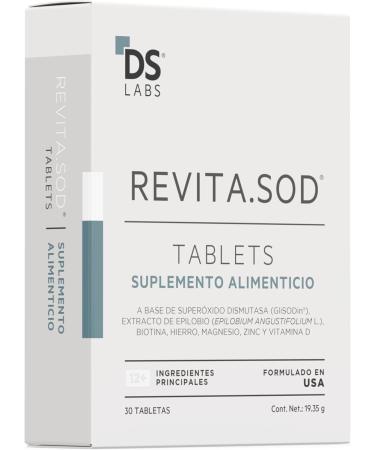 DS Laboratories - Revita SOD Anti-Hair Loss 30 Tablets Stops Stress Related Hair Loss Promotes Hair Growth Boosts Hair Health Powerful Antioxidant - Buy Online on GoSupps.com