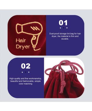 Operitacx 4pcs Storage Bag Hair Tools Travel Bag Drawstring Hair Dryer Bag Hair Dryer Receive Bag Dedicated - Buy Online on GoSupps.com