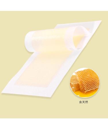 Harayaa 20 Disposable Facial Wax Strips - Gentle Hair Removal for Eyebrows Arms Chin | Ready-to-Use Yellow Wax Strips - Buy Online on GoSupps.com