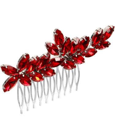 Healeved Bride Comb Clip Rhinestone Hair Comb Decorative Wedding Bridal Wedding Hair Pieces for Brides Hair Comb Clip - Buy Online on GoSupps.com