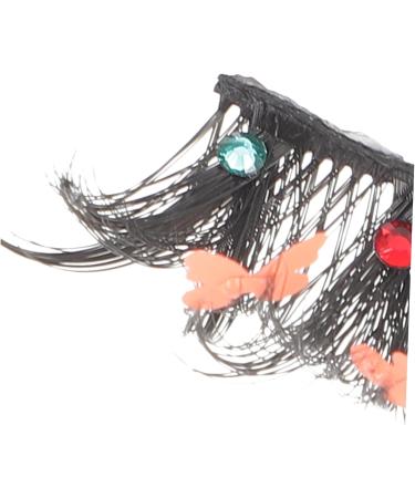 Abaodam 3 Pairs Decor False Lashes Fake Eyelashes Makeup Tools for Women Fake Lashes Natural Makeup Accessories Short False Eyelashes Wispy Eyelashes Chemical Fiber Halloween Cosmetics - Buy Online on GoSupps.com