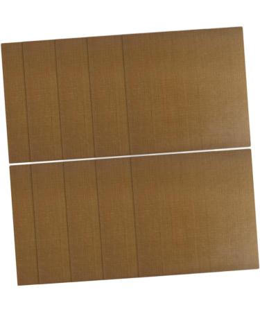 Beatifufu 40 pcs Salon Supplies Mini Straightener Curling Iron Heat Protector As Shownx4pcs 12x10cmx4pcs - Buy Online on GoSupps.com