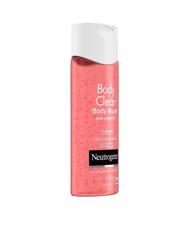 Neutrogena Body Clear Acne Treatment Body Wash with 2% Salicylic Acid - Pink Grapefruit Shower Gel for Back, Chest & Shoulders - Vitamin C - 8.5 fl. oz - Buy Online on GoSupps.com