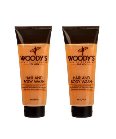 Woody's Just4Play and All Purpose Hair and Body Wash, 10 oz, 2-Pack 10 Fl Oz (Pack of 2) Al Purpose Shampoo & Body Wash, 10 oz
