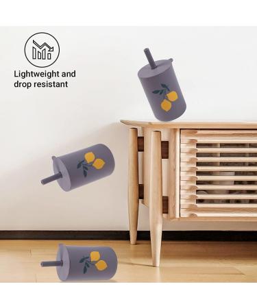 Silicone Toddler Mini Training Cup | Small Straw Sippy Cup for Baby Boy and Girl | BPA-Free, Unbreakable | 6+ Months (Lemon) - Buy Online on GoSupps.com