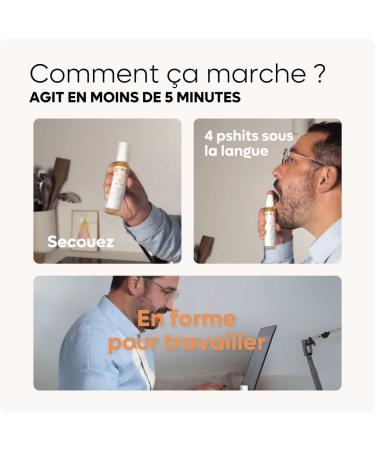 SPRAY ENERGIE | Action rapide | Effet coup de fouet | Boost le Tonus | R duit la Fatigue | Gout Agrumes | Vitamine C Ac rola Guarana | Sans sucre ajout & sans alcool | 40 jours 1 - Buy Online on GoSupps.com