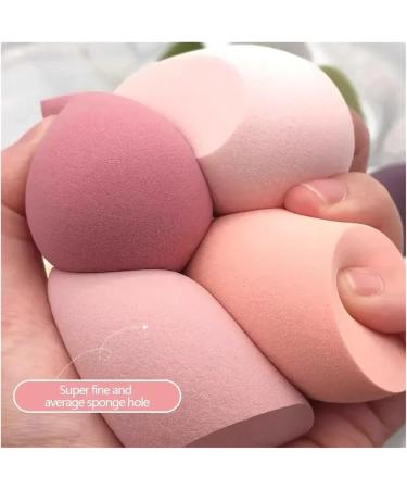 8 PCS Makeup Puff Sponge Cosmetics Powder Puff Foundation Make-up For Women Blender Makeup Tool Set(4 Black 4 Blue) - Buy Online on GoSupps.com