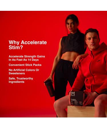 Mdrive Accelerate Pre-Workout Powder Single Serving Packets Mixed Berry 30 Count (Stimulant Mixed Berry) - Buy Online on GoSupps.com