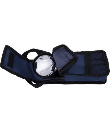 Engelhart Boule Bag for 3 Boules - Durable Carrying Handle Top Opening Size 23x8.5x3.5 cm Blue - Ideal for International Shipping - Buy Online on GoSupps.com