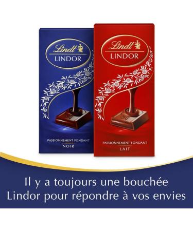 Lindt Lindor Tablette Noir 150g - Buy Online on GoSupps.com