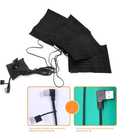 Buy Brrnoo 4-in-1 USB Heated Vest & Pillow - Electric Heating Pads for Winter Comfort - Buy Online on GoSupps.com