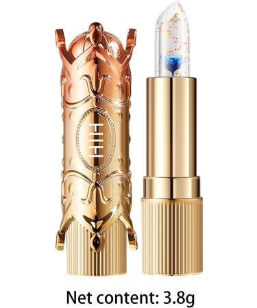  JPSDOWS Flower Jelly Lipstick Long-Lasting Nourishing Lip Gloss | Color-Changing Temperature-Changing Dry Flower Lip Balm for Jpsdows - Buy Online on GoSupps.com